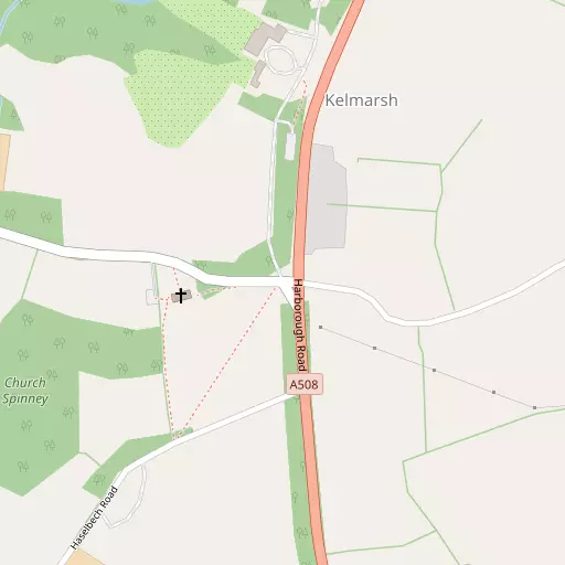 Map of Kelmarsh