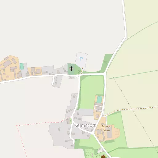 Map of Kelmscott