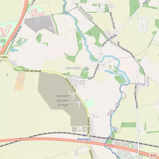 Map of Kennett