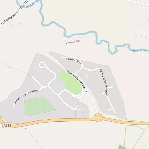 Map of Kensey Valley Meadow