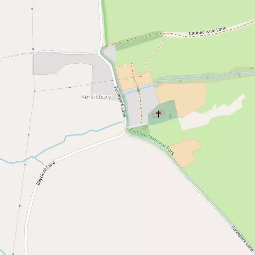 Map of Kentisbury
