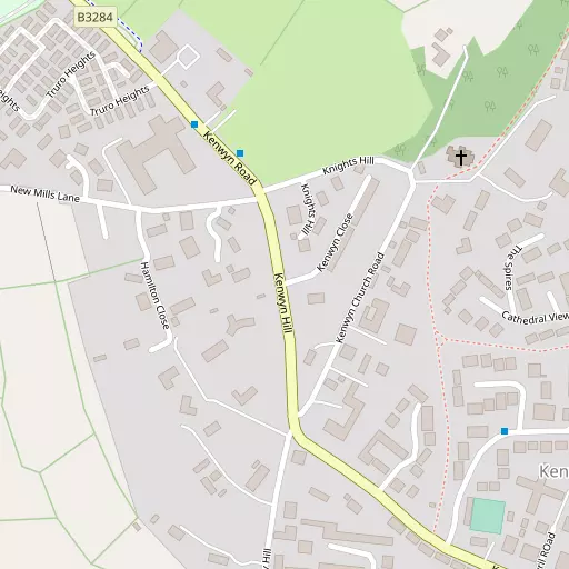 Map of Kenwyn