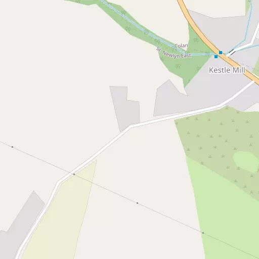Map of Kestle Mill
