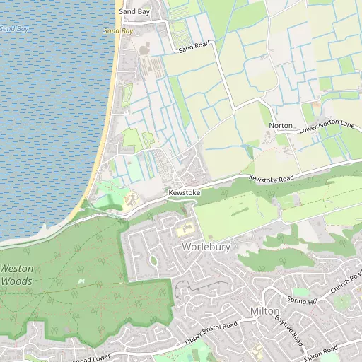 Map of Kewstoke