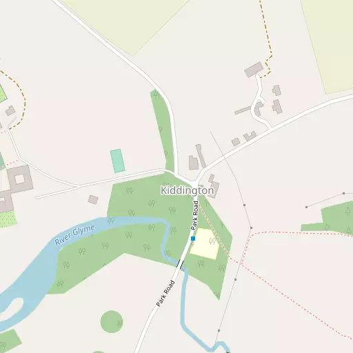Map of Kiddington
