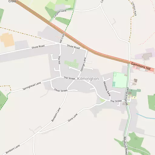 Map of Kilmington