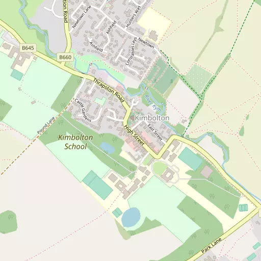 Map of Kimbolton