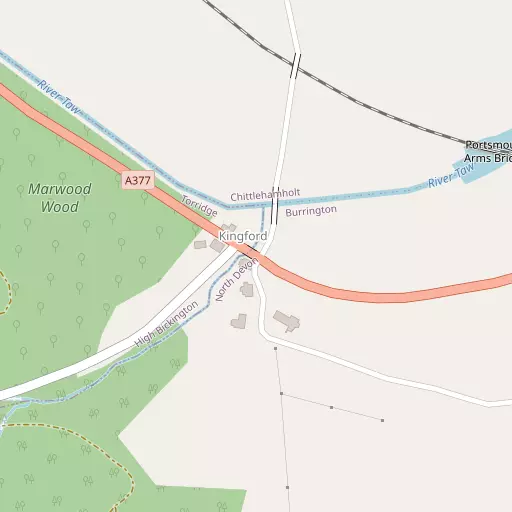 Map of Kingford
