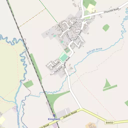 Map of Kingham