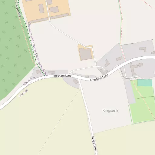 Map of Kingsash