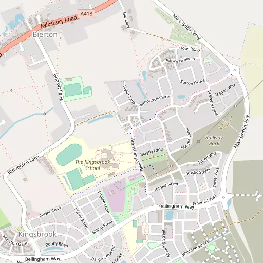 Map of Kingsbrook