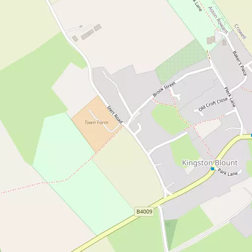 Map of Kingston Blount