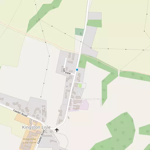 Map of Kingston Lisle