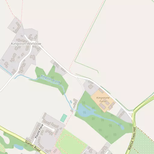 Map of Kingstone Winslow