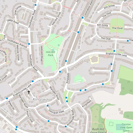 Map of Kingsway