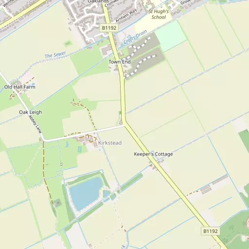 Map of Kirkstead