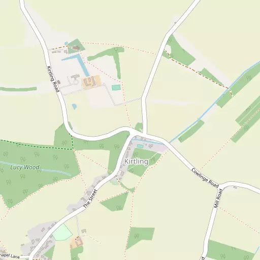 Map of Kirtling