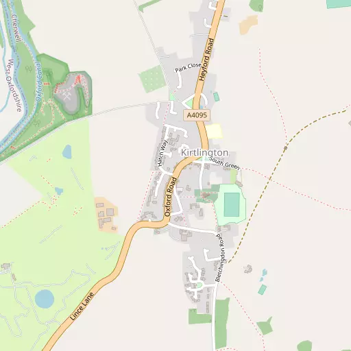 Map of Kirtlington