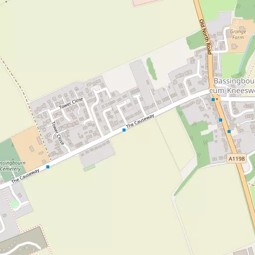 Map of Kneesworth