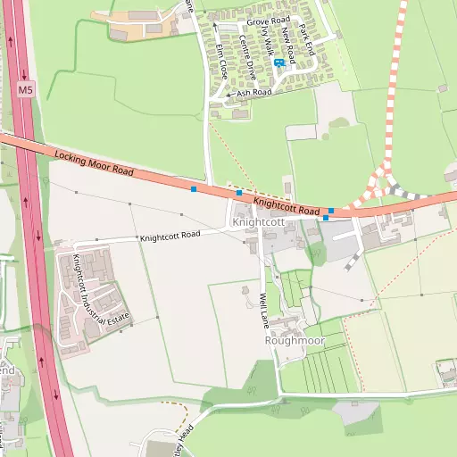 Map of Knightcott