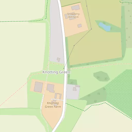 Map of Knotting Green