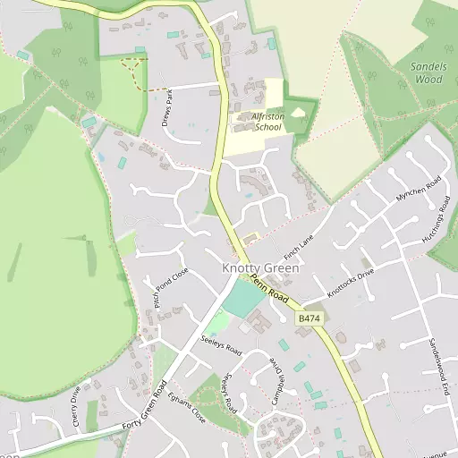 Map of Knotty Green