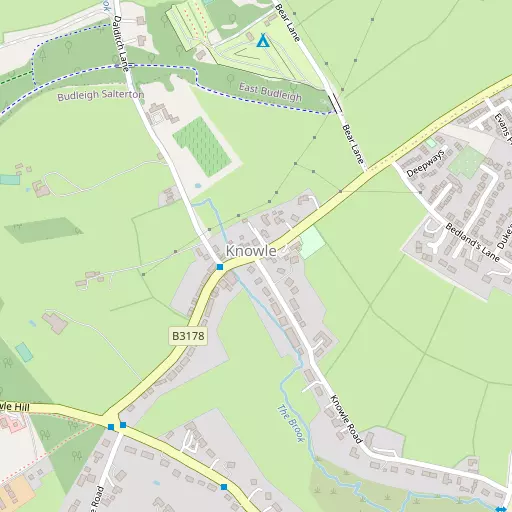 Map of Knowle