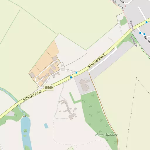 Map of Knuston