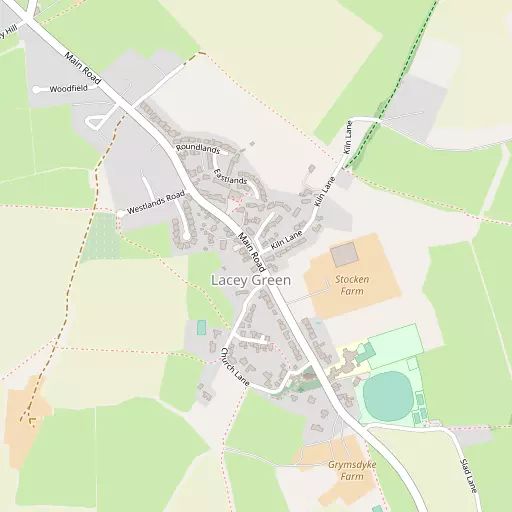 Map of Lacey Green