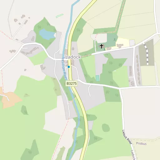 Map of Ladock