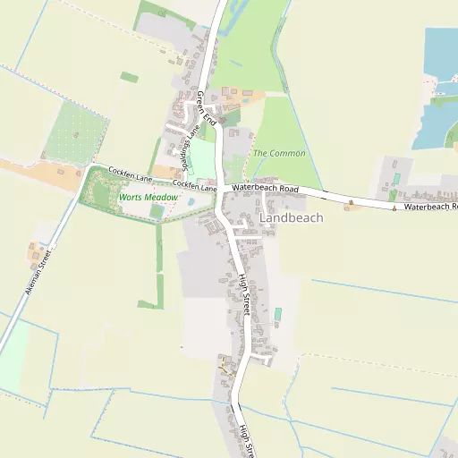 Map of Landbeach