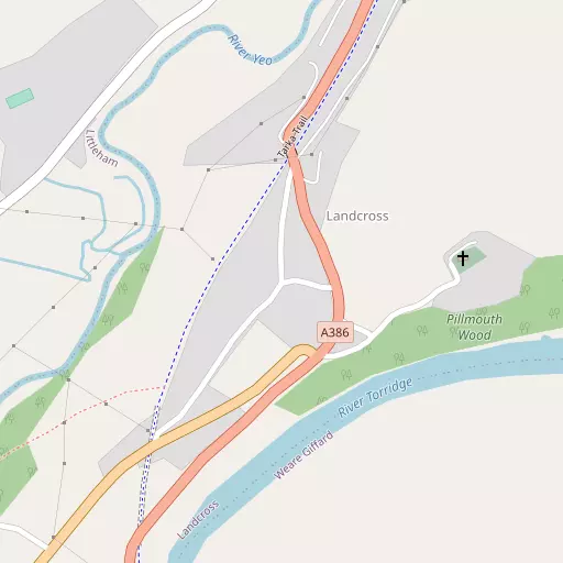 Map of Landcross