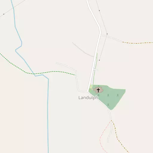 Map of Landulph