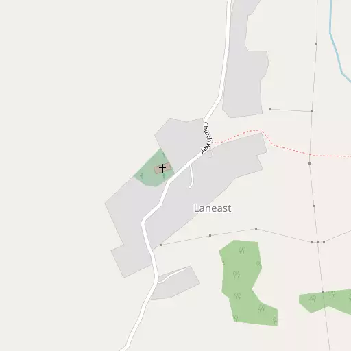Map of Laneast