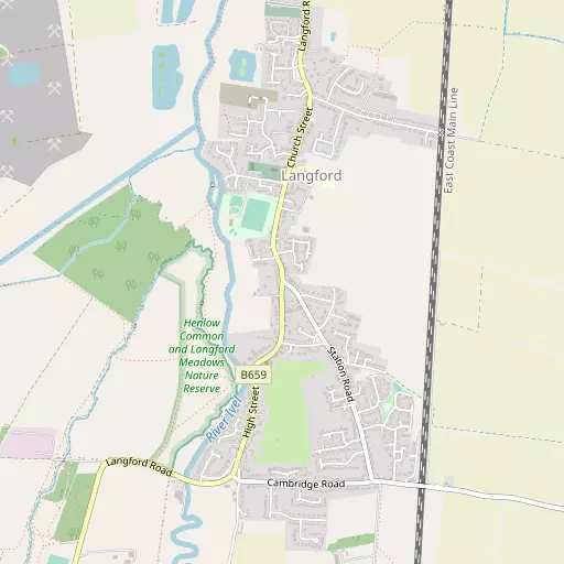 Map of Langford