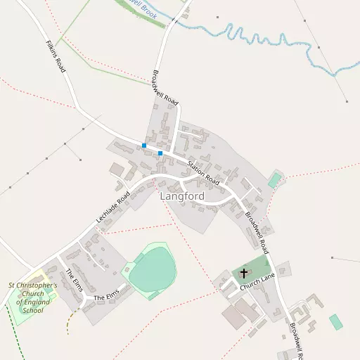 Map of Langford