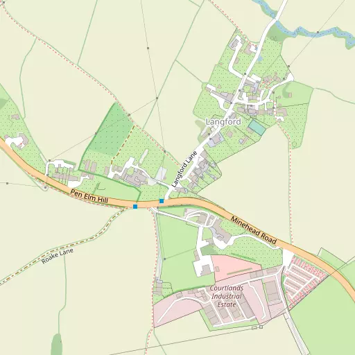 Map of Langford