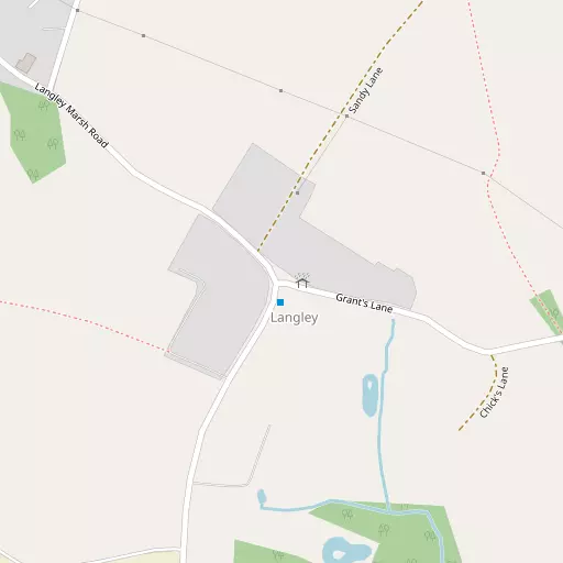 Map of Langley