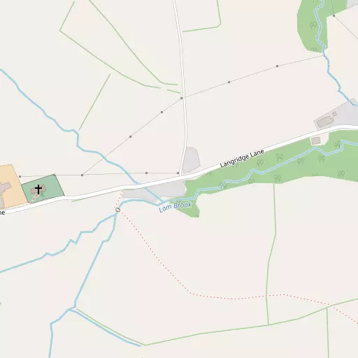 Map of Langridge