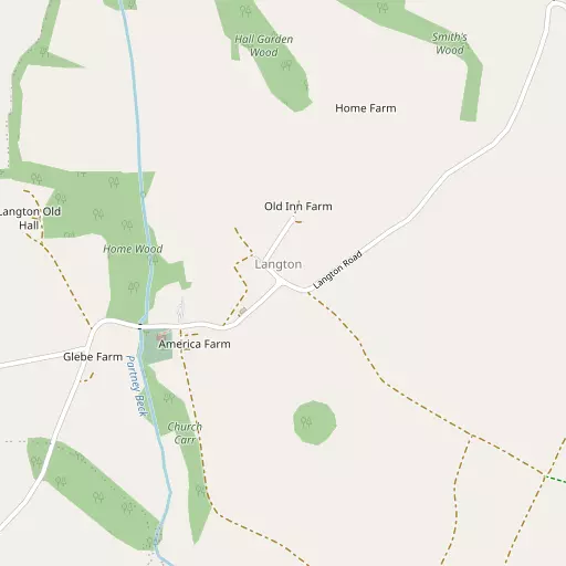 Map of Langton