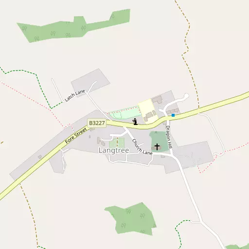 Map of Langtree