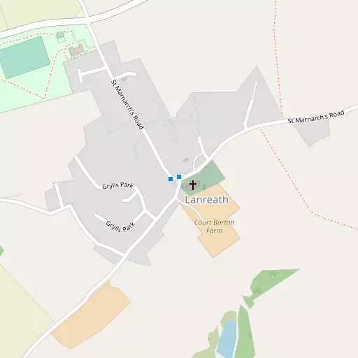 Map of Lanreath
