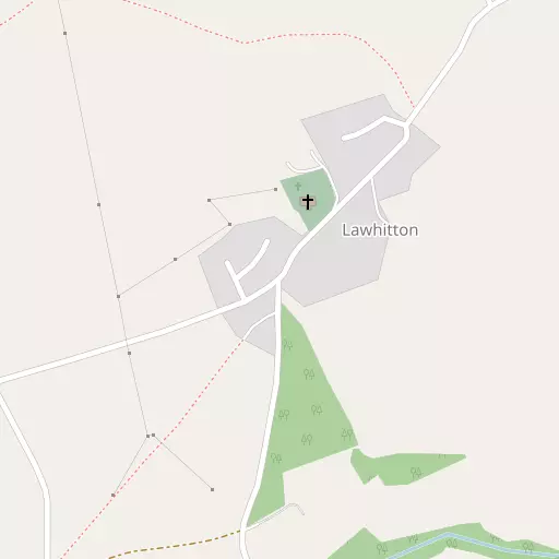 Map of Lawhitton