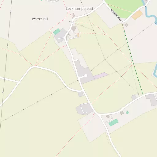 Map of Leckhampstead