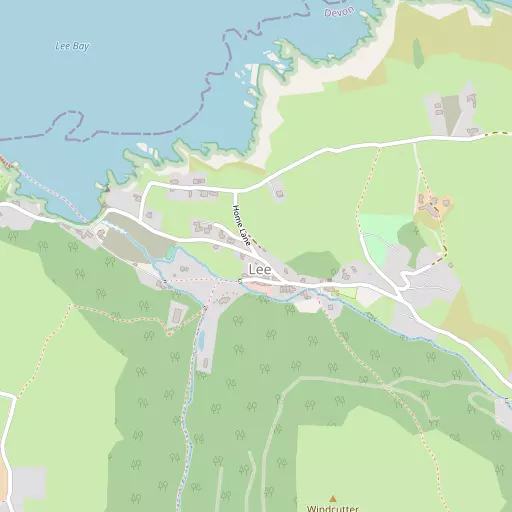 Map of Lee