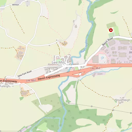 Map of Lee Mill