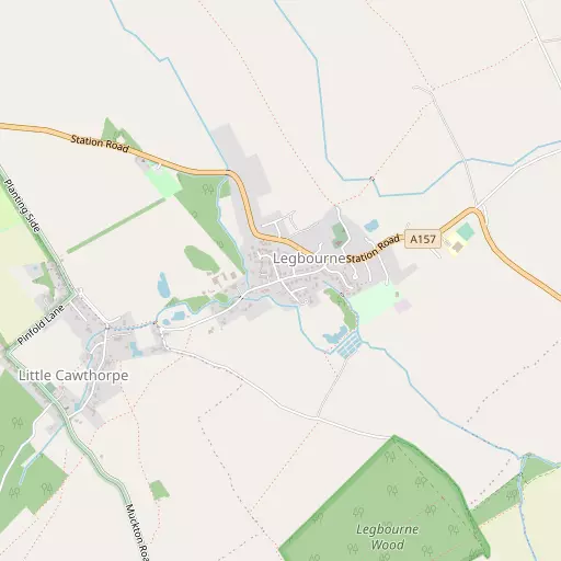 Map of Legbourne