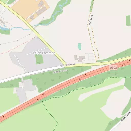 Map of Leigh Common