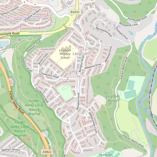 Map of Leigham