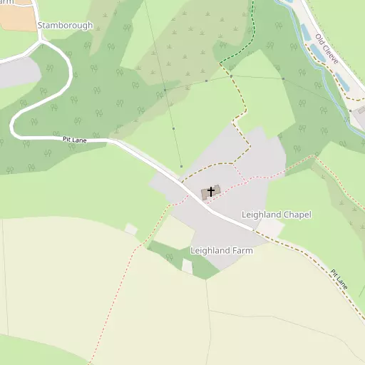 Map of Leighland Chapel